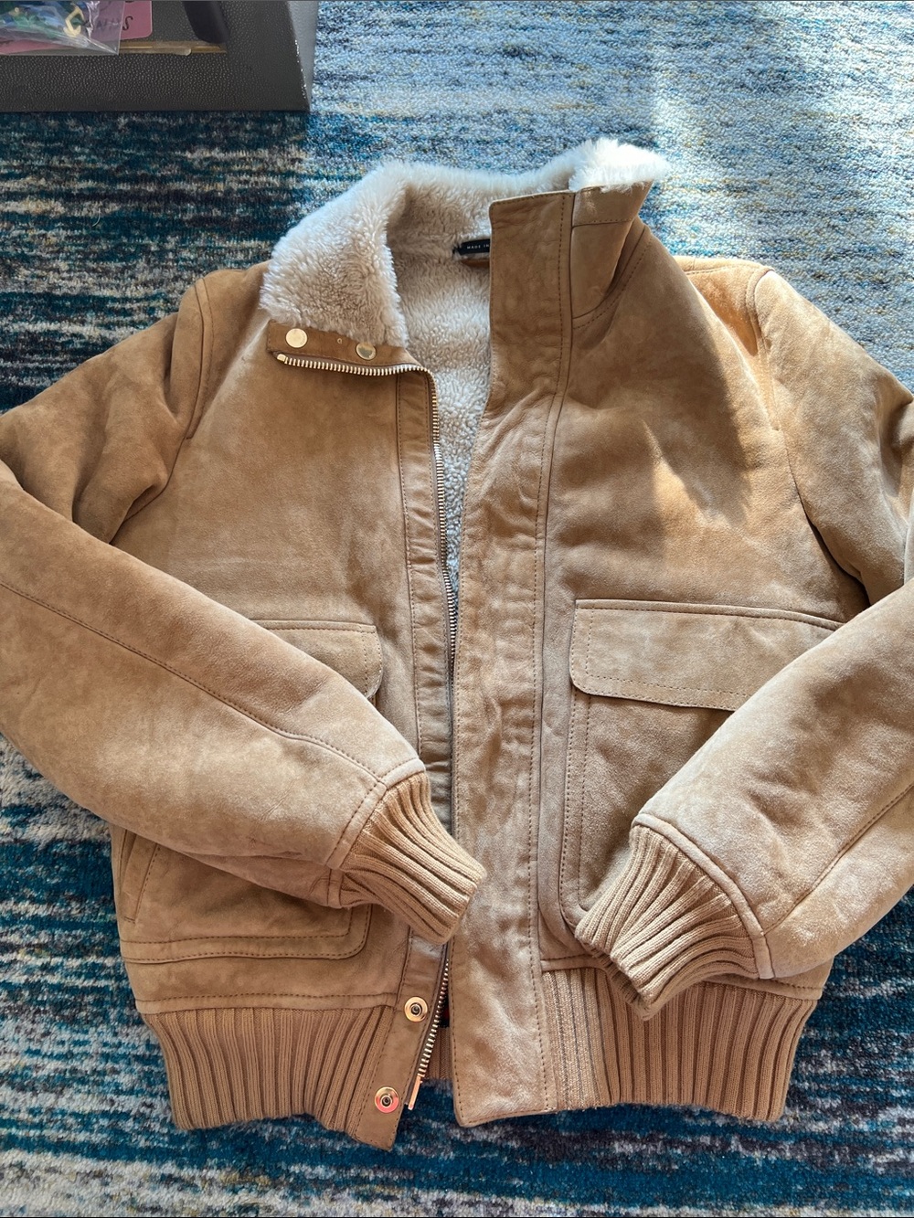Men’s Gucci Tan Suede Jacket